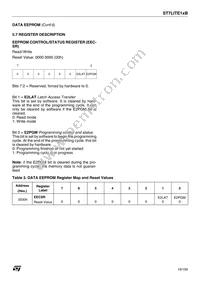 ST7FLI19BF1U6TR Datasheet Page 19