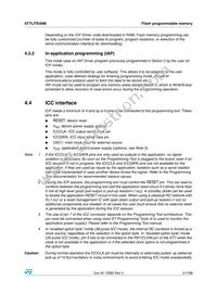 ST7FLI49MK1T6TR Datasheet Page 21