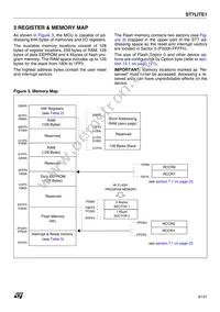 ST7FLIT19F1M7TR Datasheet Page 9