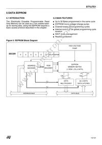 ST7FLIT19F1M7TR Datasheet Page 15