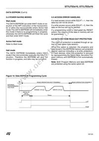 ST7FLITE09F0U6 Datasheet Page 19