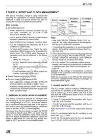 ST7FLITE15F1B6 Datasheet Page 23