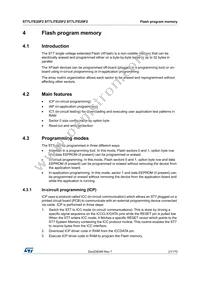 ST7FLITE29F1B6 Datasheet Page 21