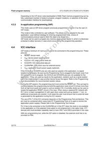 ST7FLITE29F1B6 Datasheet Page 22