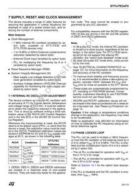 ST7FLITE35M6TR Datasheet Page 23