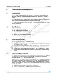 ST7FOXA0B6 Datasheet Page 16