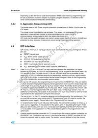 ST7FOXA0B6 Datasheet Page 17