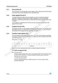 ST7FOXA0B6 Datasheet Page 22