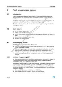 ST7FOXU0M6 Datasheet Page 16