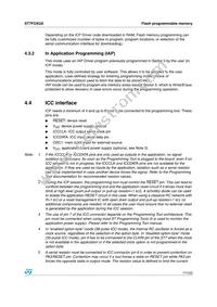 ST7FOXU0M6 Datasheet Page 17