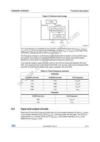 ST8034HCQR Datasheet Page 21