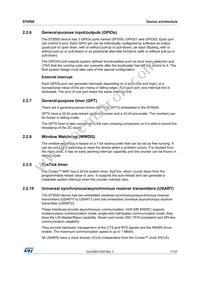 ST8500 Datasheet Page 11
