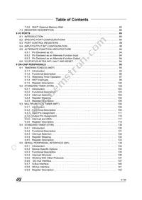 ST90R158Q6 Datasheet Page 4