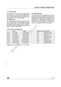 ST90R158Q6 Datasheet Page 13