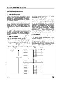 ST90R158Q6 Datasheet Page 18