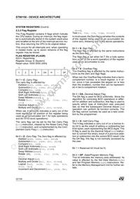 ST90R158Q6 Datasheet Page 22