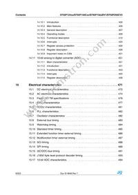 ST92F150CV9TB Datasheet Page 8