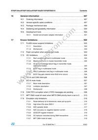 ST92F150CV9TB Datasheet Page 9