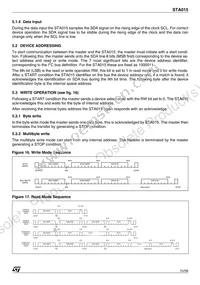 STA015T$013TR Datasheet Page 15