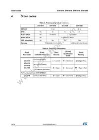 STA1079EOC Datasheet Page 14