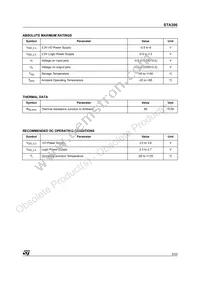 STA30613TR Datasheet Page 5