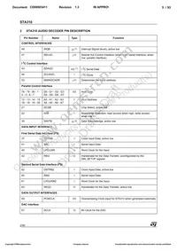 STA310 Datasheet Page 5