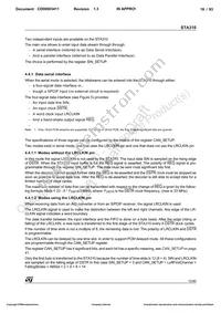 STA310 Datasheet Page 18