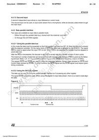 STA310 Datasheet Page 20