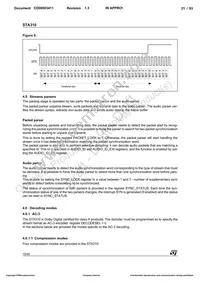 STA310 Datasheet Page 21