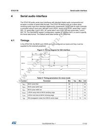 STA311BTR Datasheet Page 17