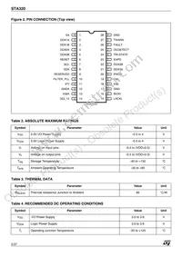 STA32013TR Datasheet Page 2