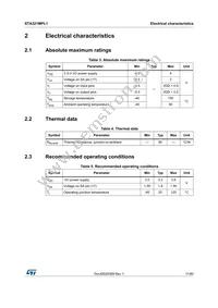 STA321MPL1TR Datasheet Page 11