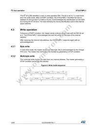 STA321MPL1TR Datasheet Page 18