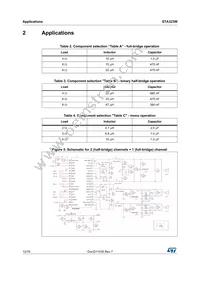 STA323W13TR Datasheet Page 12