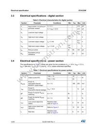 STA333W13TR Datasheet Page 12