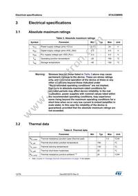 STA339BWS13TR Datasheet Page 12