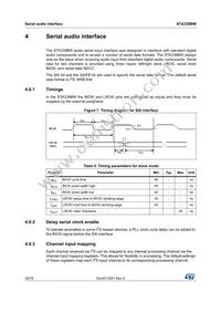 STA339BWTR Datasheet Page 20