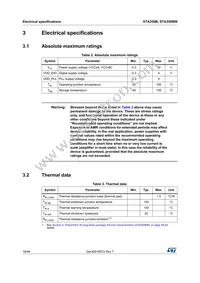 STA350BTR Datasheet Page 16