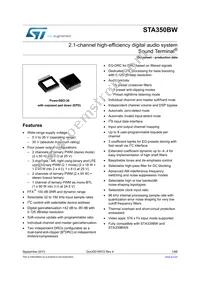 STA350BW Datasheet Cover
