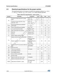 STA350BW Datasheet Page 16