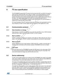 STA369BWSTR Datasheet Page 21