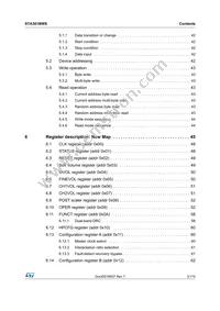 STA381BWSTR Datasheet Page 3