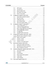 STA381BWSTR Datasheet Page 7