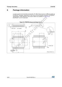 STA510F Datasheet Page 22