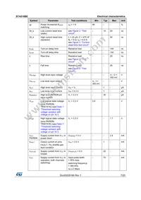 STA516BETR Datasheet Page 7
