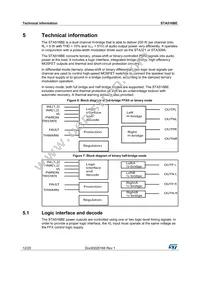 STA516BETR Datasheet Page 12