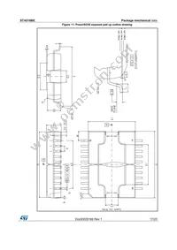 STA516BETR Datasheet Page 17