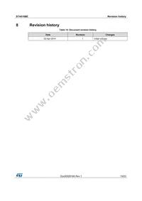 STA516BETR Datasheet Page 19