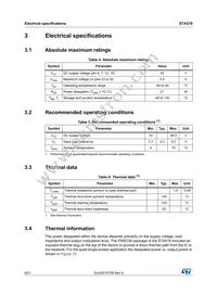 STA51813TR Datasheet Page 8