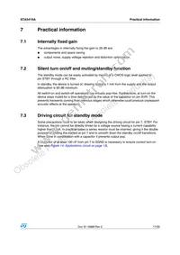 STA541SA Datasheet Page 17